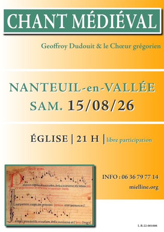 Chant médiéval_Nanteuil-en-Vallée