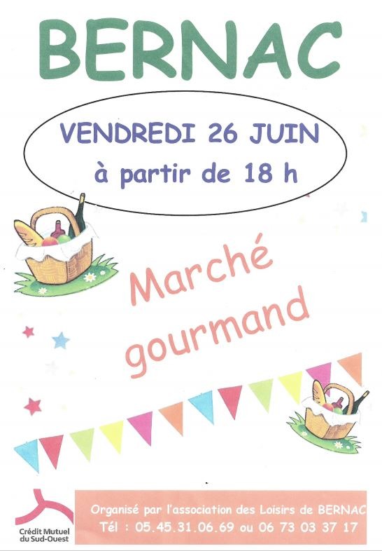Marché gourmand_Bernac