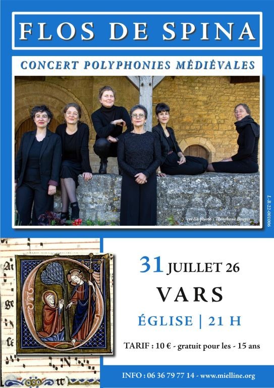 Concert Polyphonies Médiévales_La Boixe