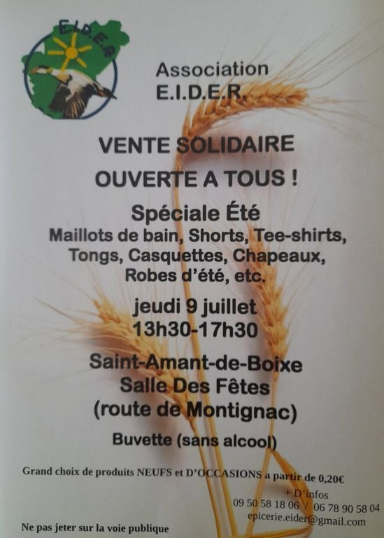 Vente solidaire_Saint-Amant-de-Boixe
