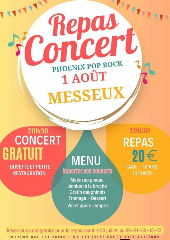 Repas concert_Nanteuil-en-Vallée