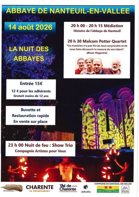 La nuit des abbayes_Nanteuil-en-Vallée