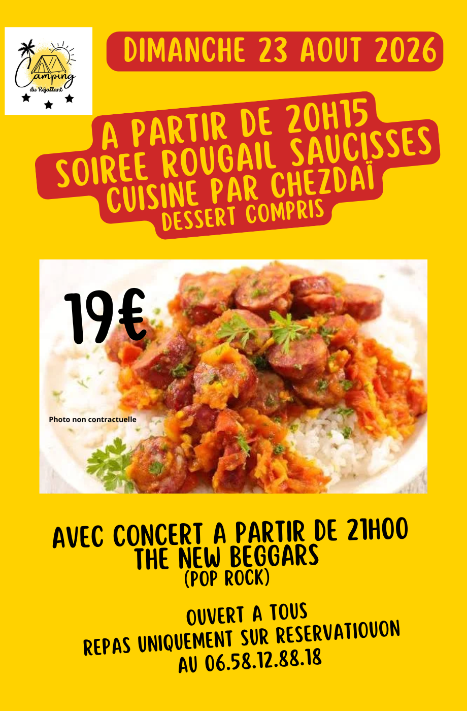 Soirée rougail saucisses_Condac