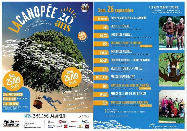 La Canopée fête ses 20 ans_Ruffec