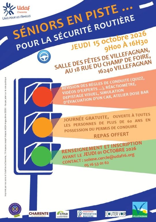 Séniors en piste pour la sécurité routière_Villefagnan