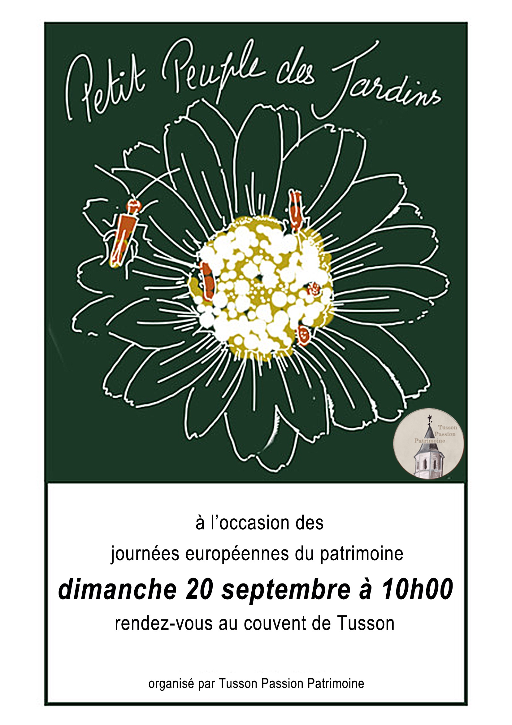 Journées Européennes du Patrimoine : Visite découverte_Tusson