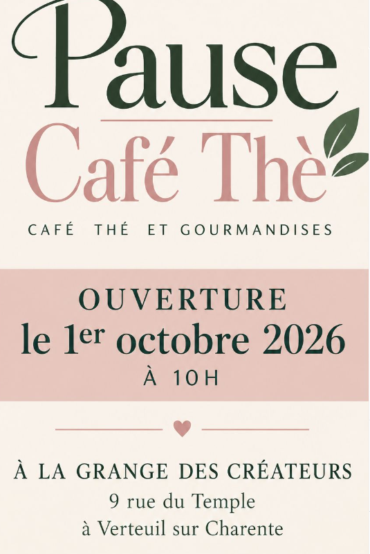 Pause café, thé_Verteuil-sur-Charente
