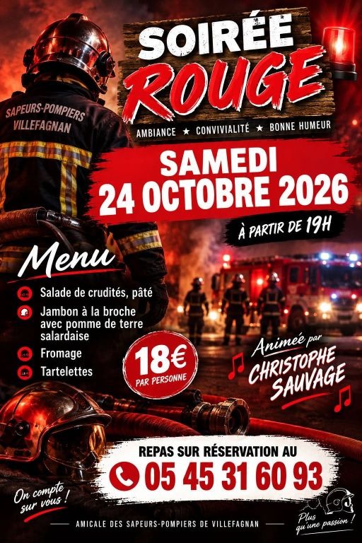 Soirée rouge_Villefagnan