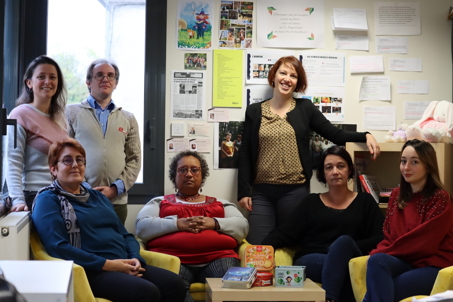 Equipe de l'Office de tourisme destination Nord Charente