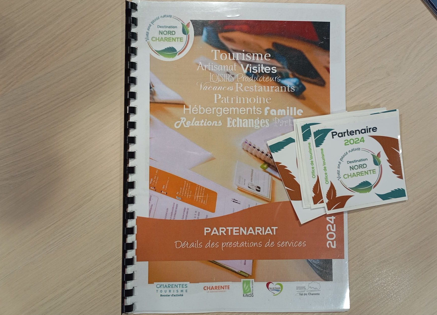 Dossier de partenariat de l'Office de tourisme destination Nord Charente