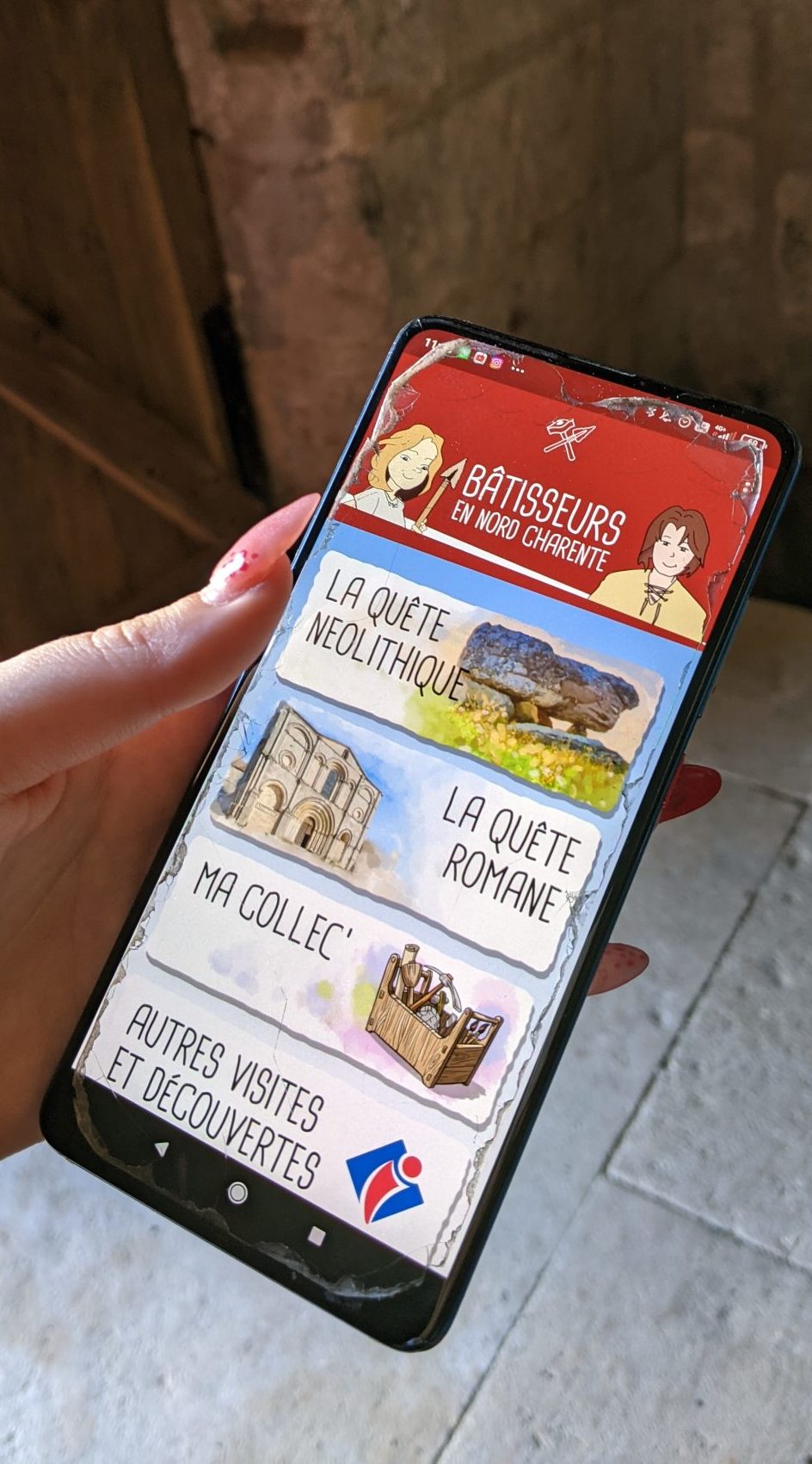 utilisation de l'application les bâtisseurs en Nord Charente