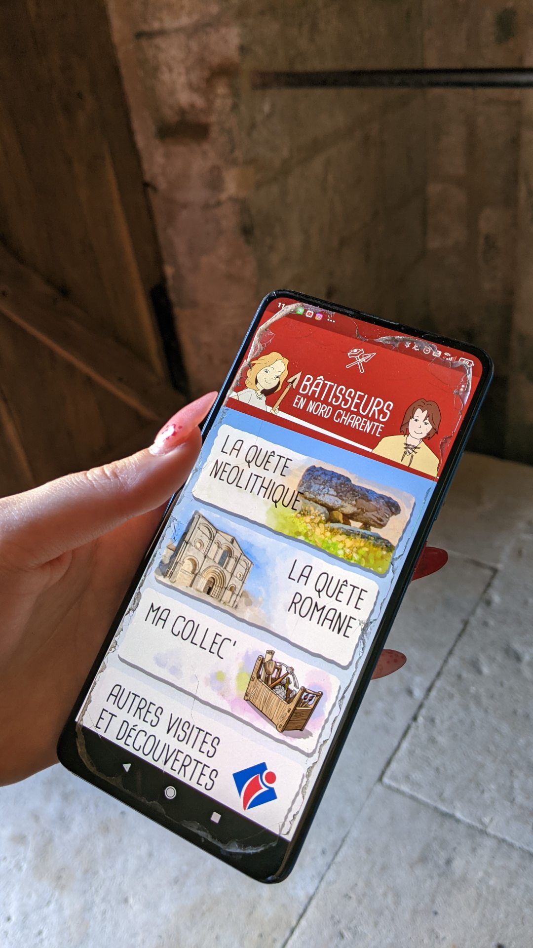 utilisation de l'application les bâtisseurs en Nord Charente
