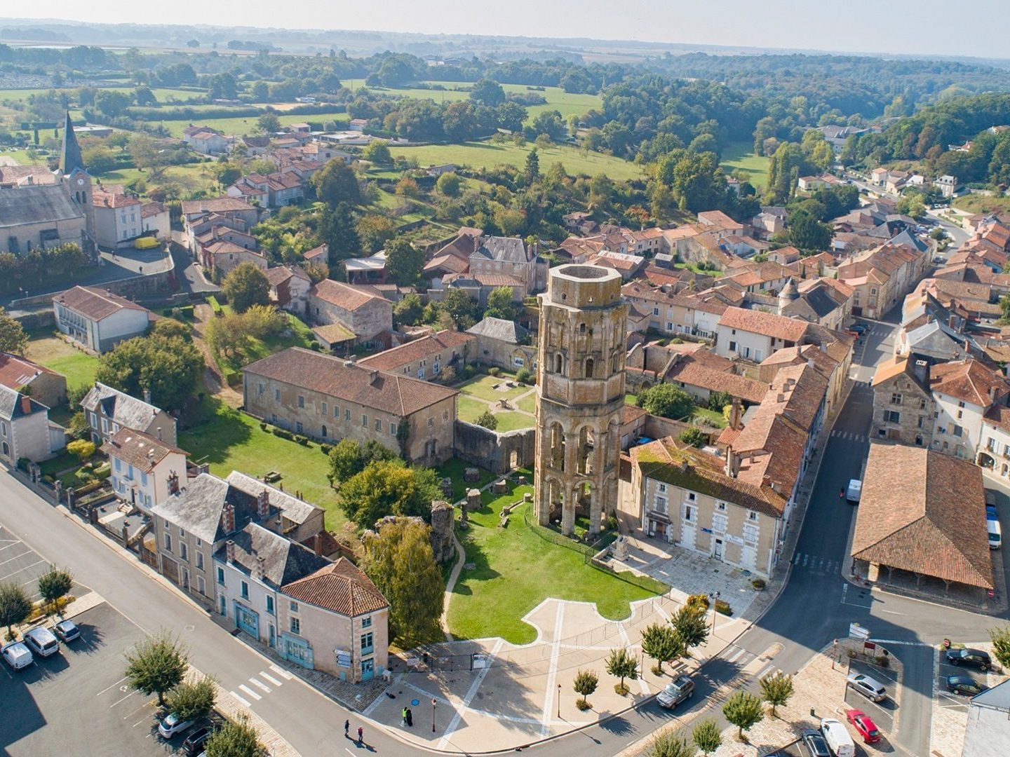 A proximité du Nord Charente, Charroux
