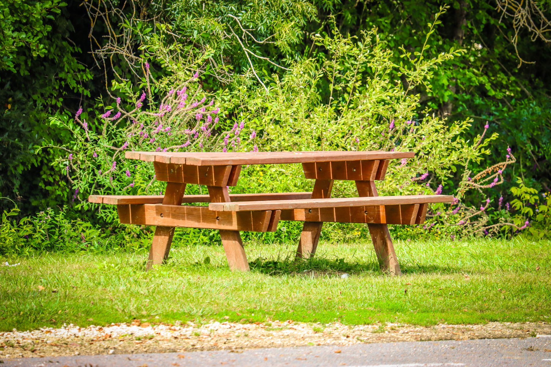 Toutes les tables de pique nique du Nord Charente