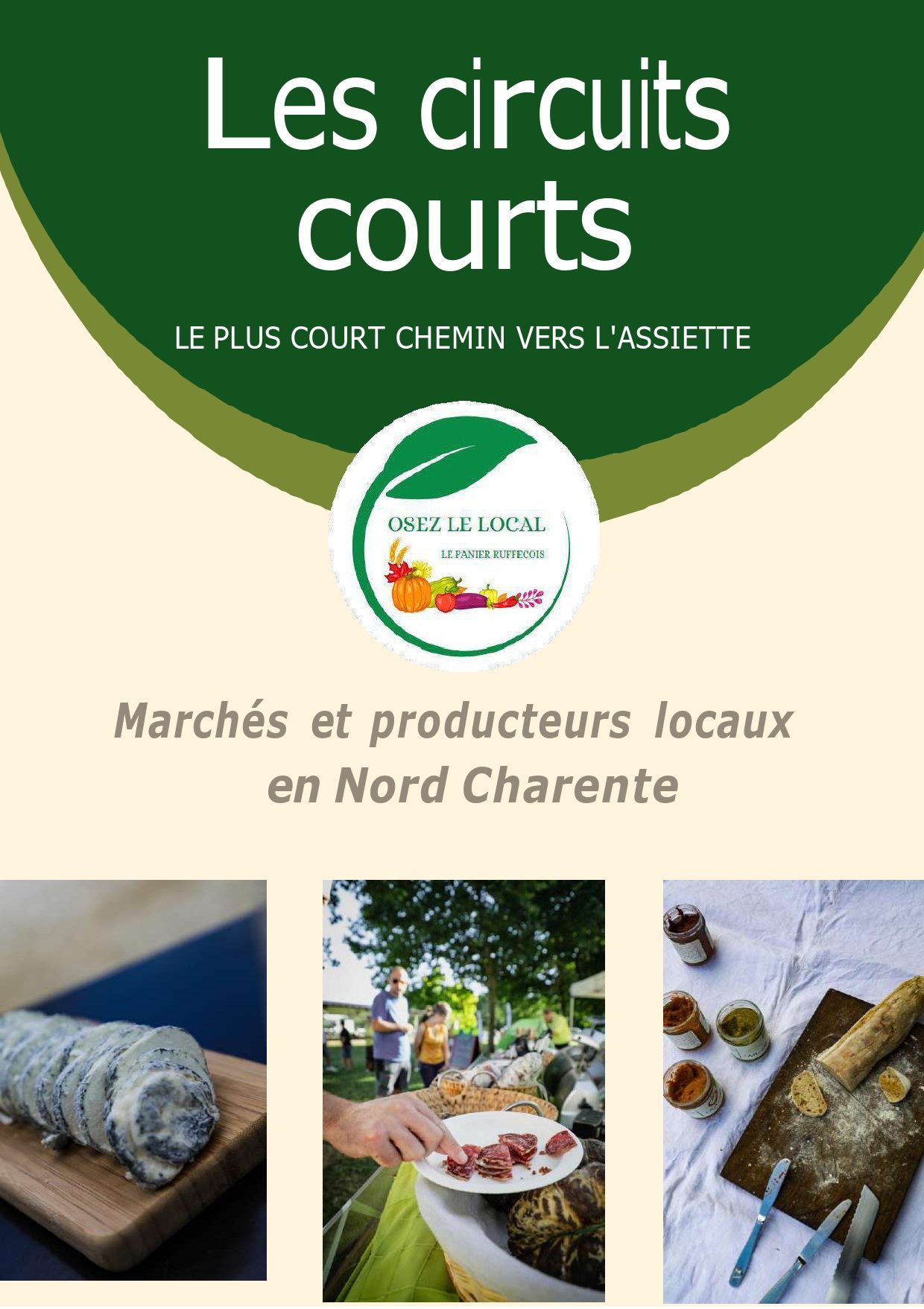 couverture du livret des producteurs du Nord Charente 2025