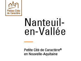 Couverture du dépliant de la Petite Citée de Caractère Nanteuil-en-Vallée