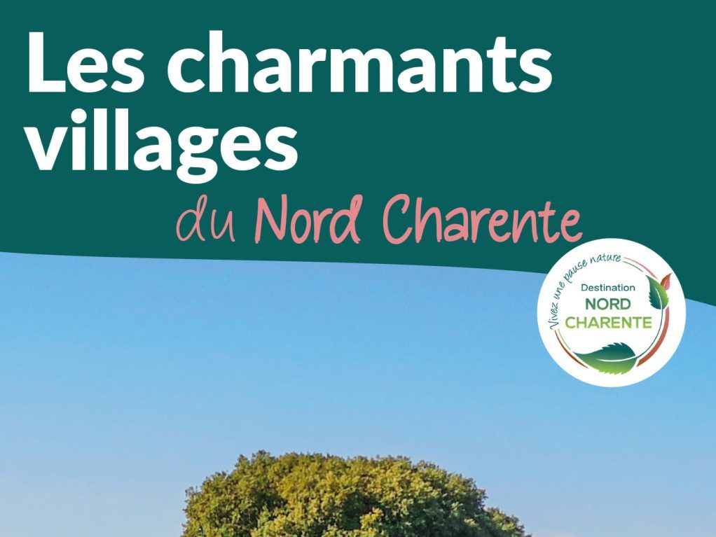 Couverture du dépliant des Charmants villages en Nord Charente