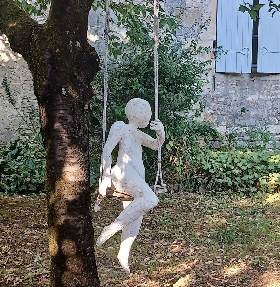 Sculpture de l'exposition Pluri'Elles