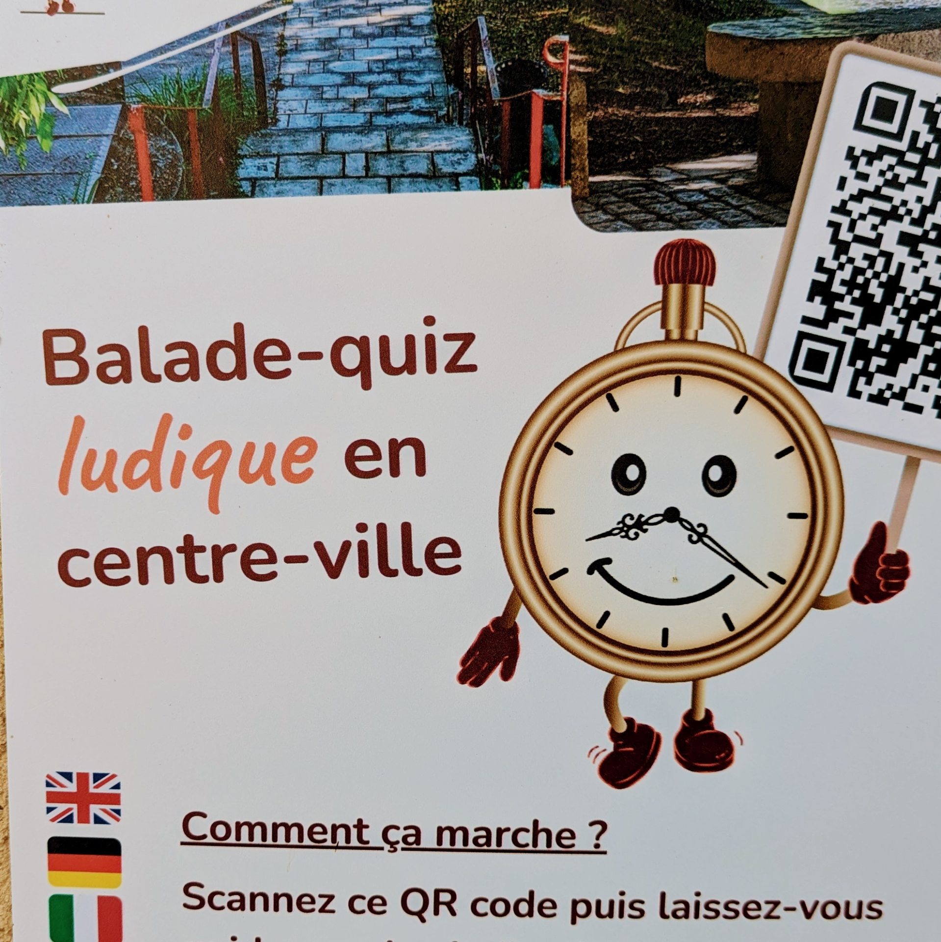 Panneau de balade Au fil de nos histoires