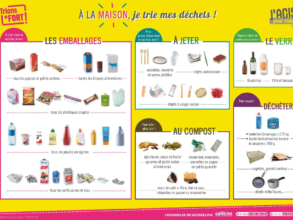 tri selectif calitom