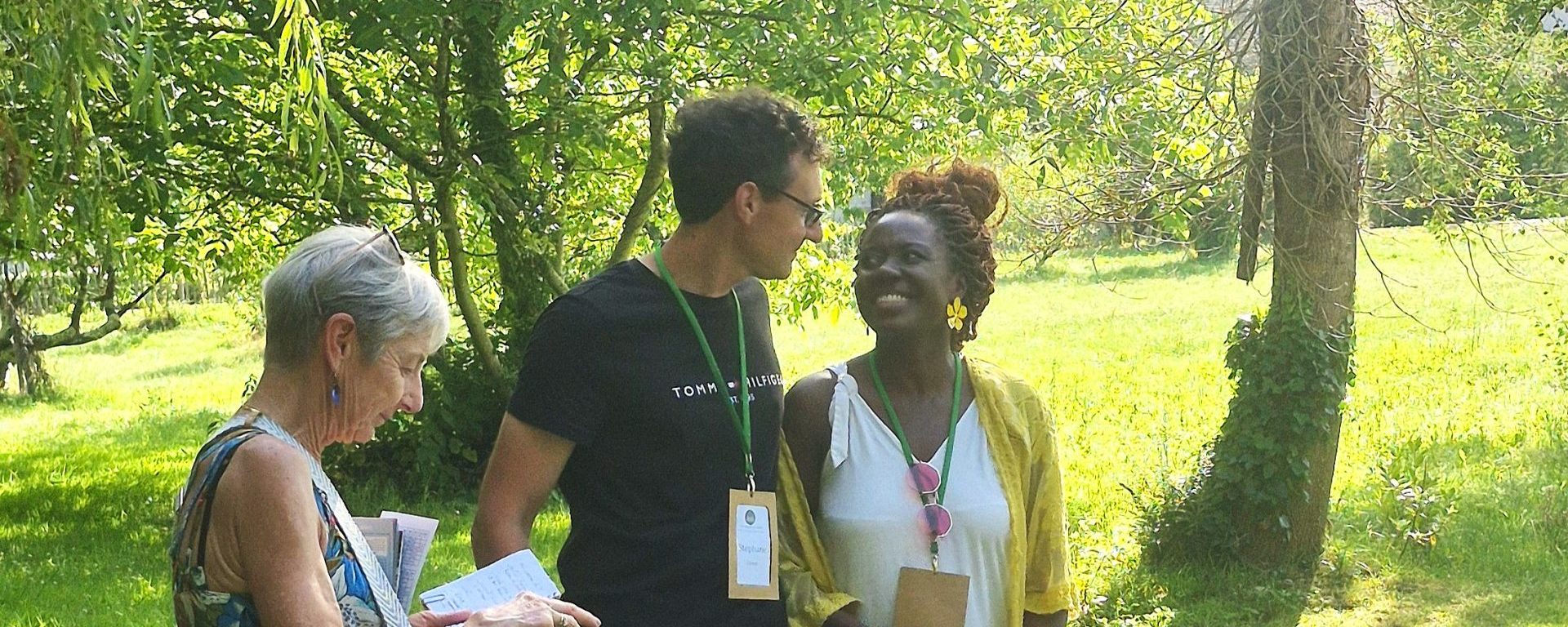 Myriam et Stéphane, propriétaires du domaine de l'eden-saules