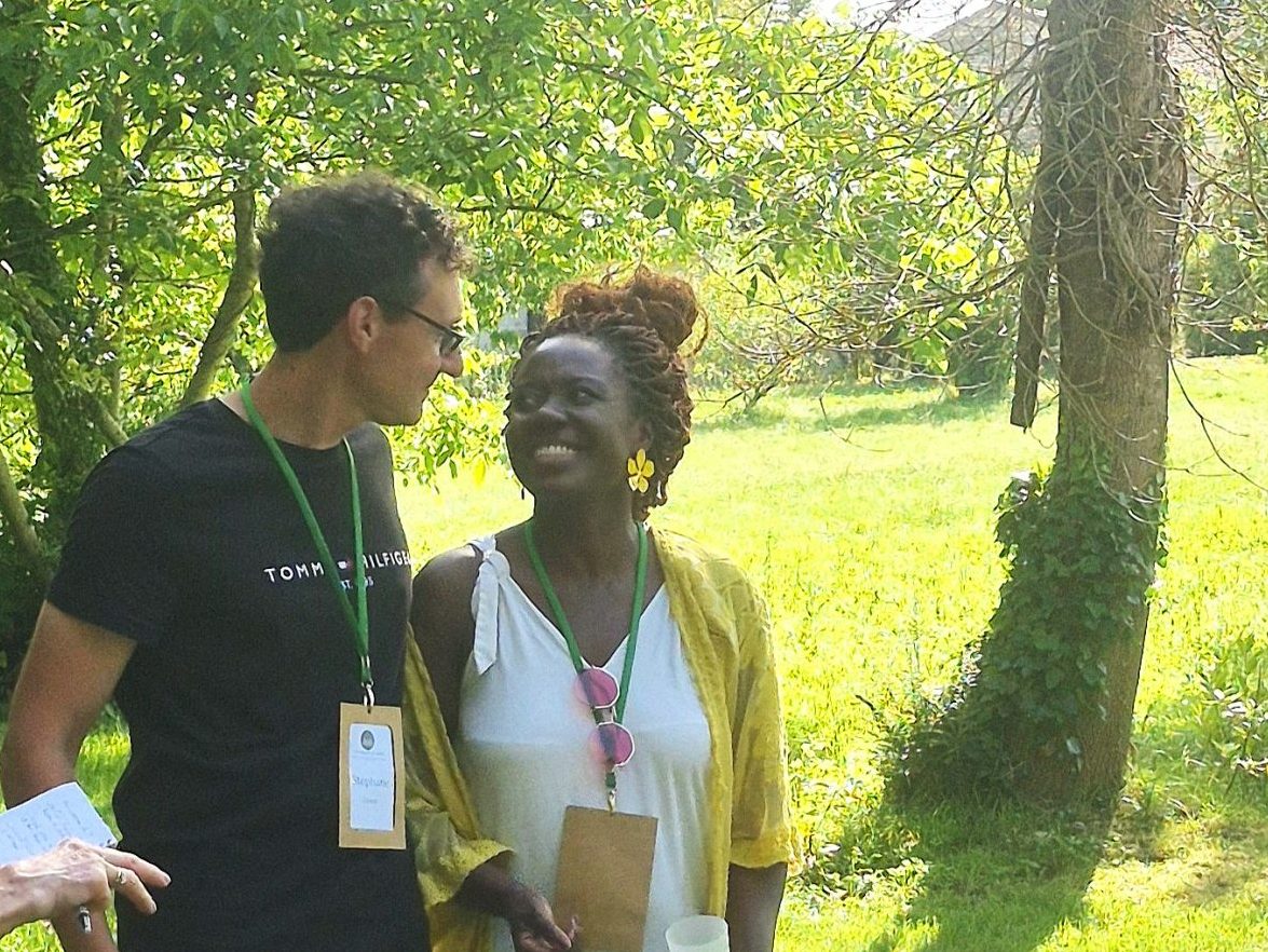 Myriam et Stéphane, propriétaires du domaine de l'eden-saules
