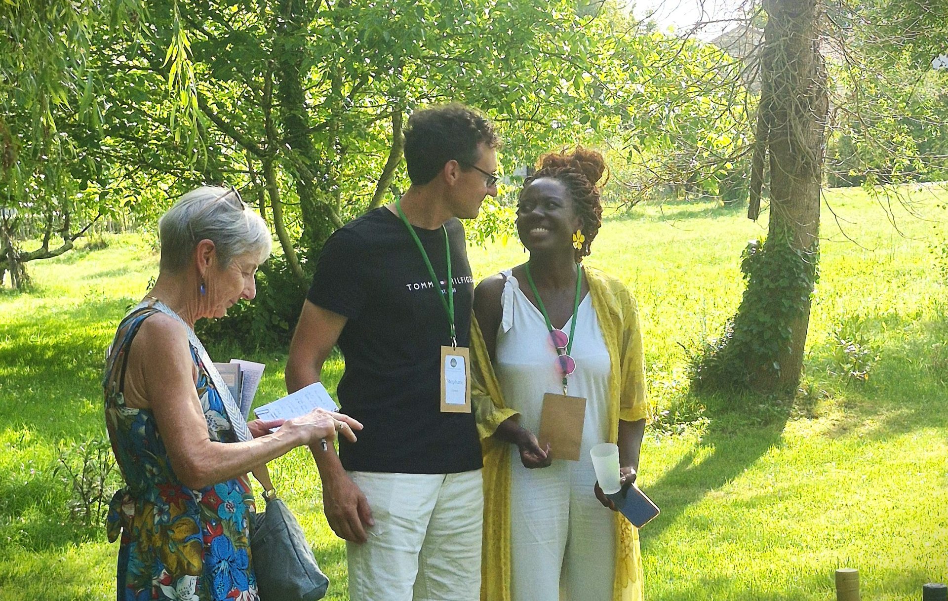 Myriam et Stéphane, propriétaires du domaine de l'eden-saules