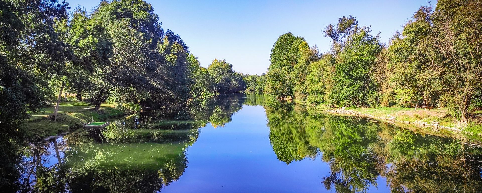 vue sur la Charente à St Goux