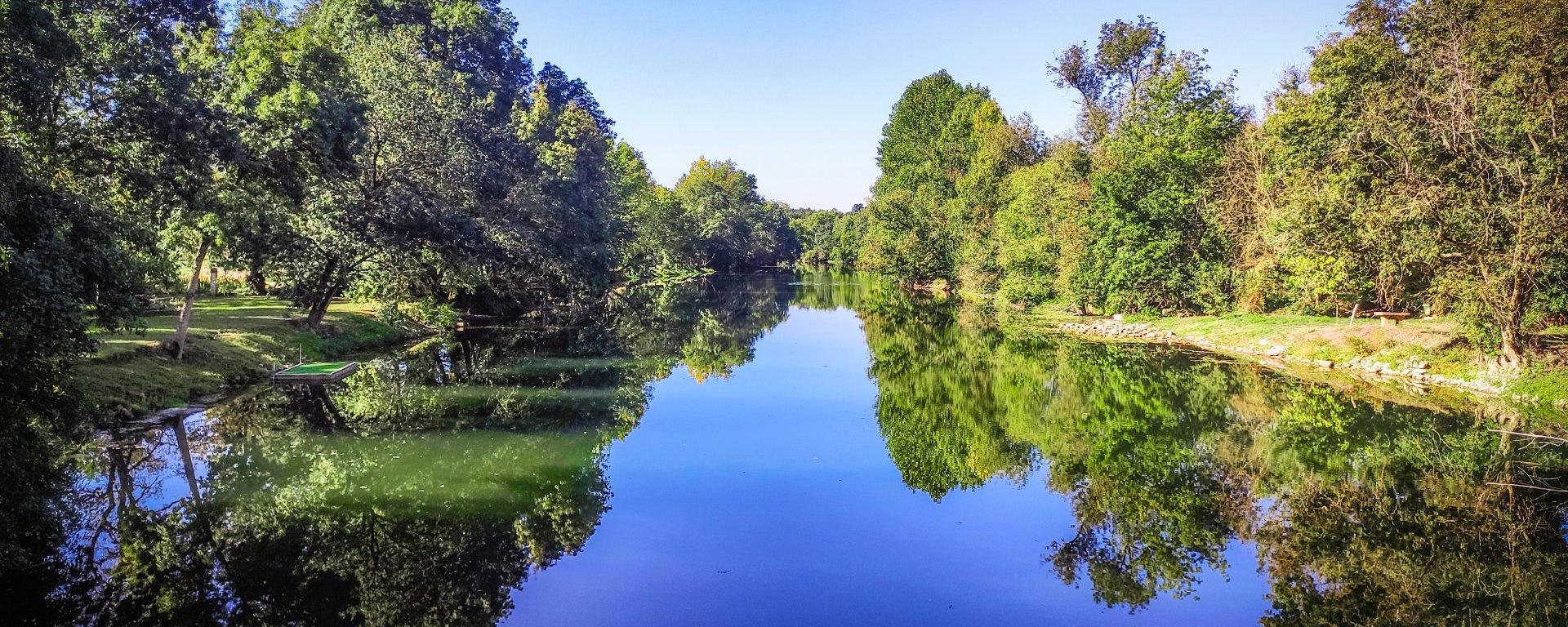 vue sur la Charente à St Goux