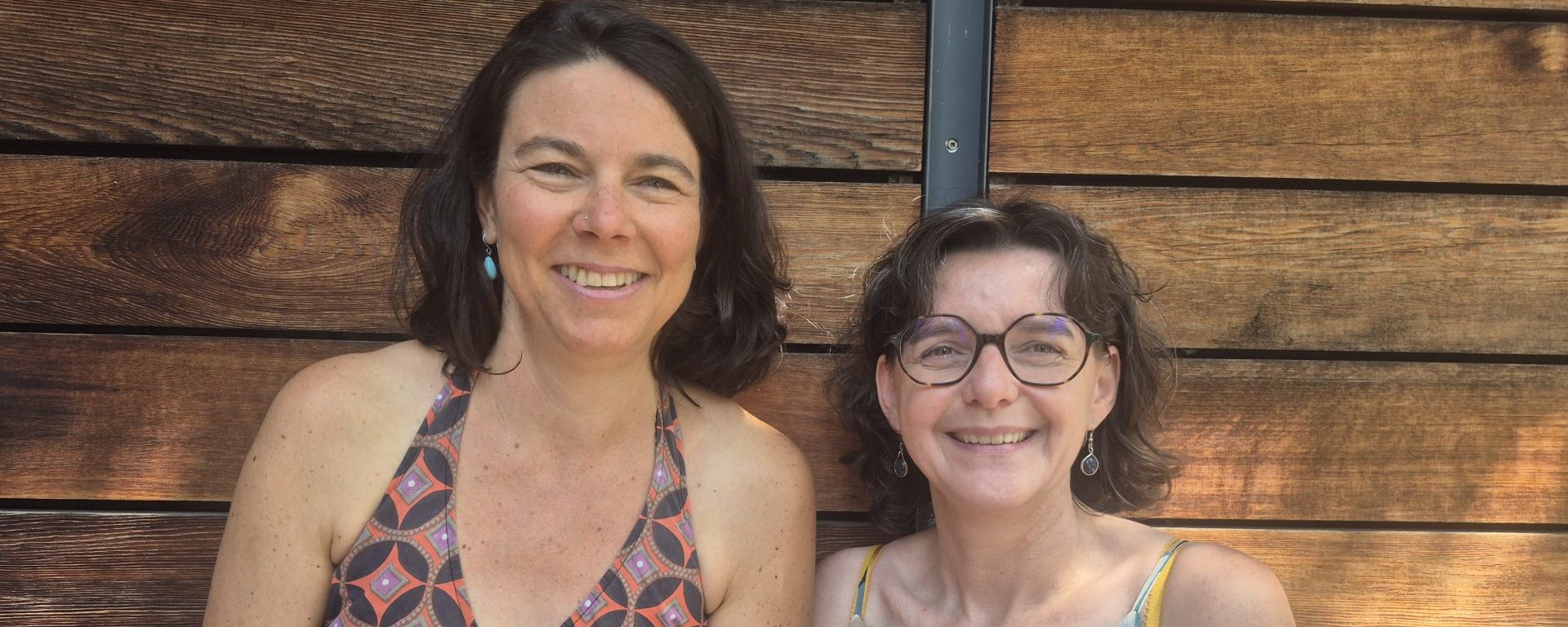 Portrait de Julie et Stéphanie de la Canopée de Ruffec