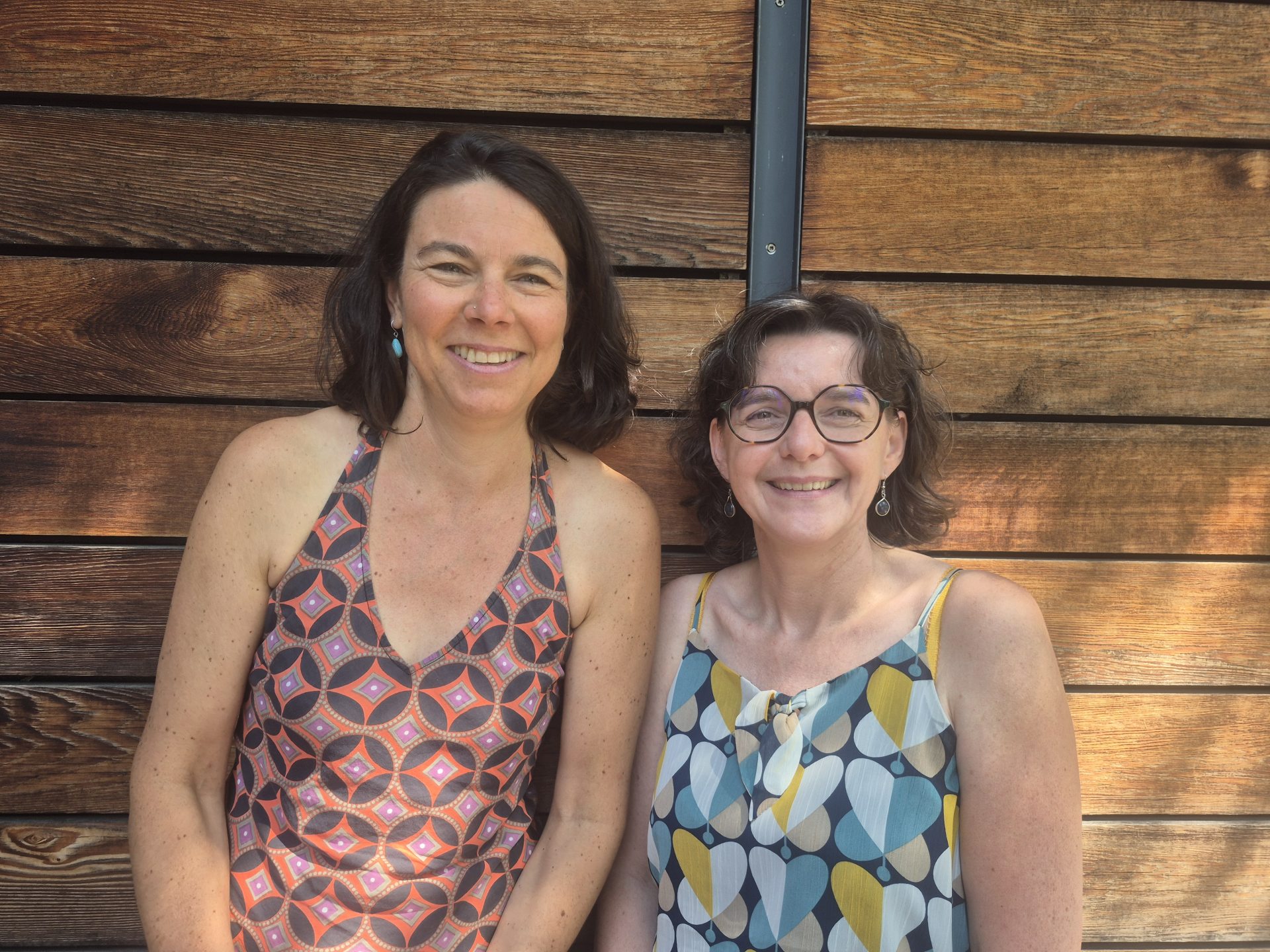 Portrait de Julie et Stéphanie de la Canopée de Ruffec