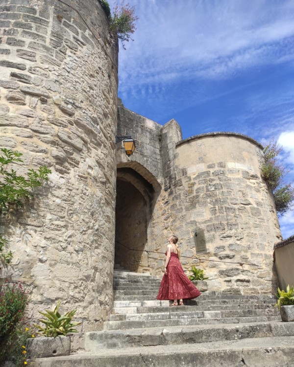 Les tours de lancien château de...